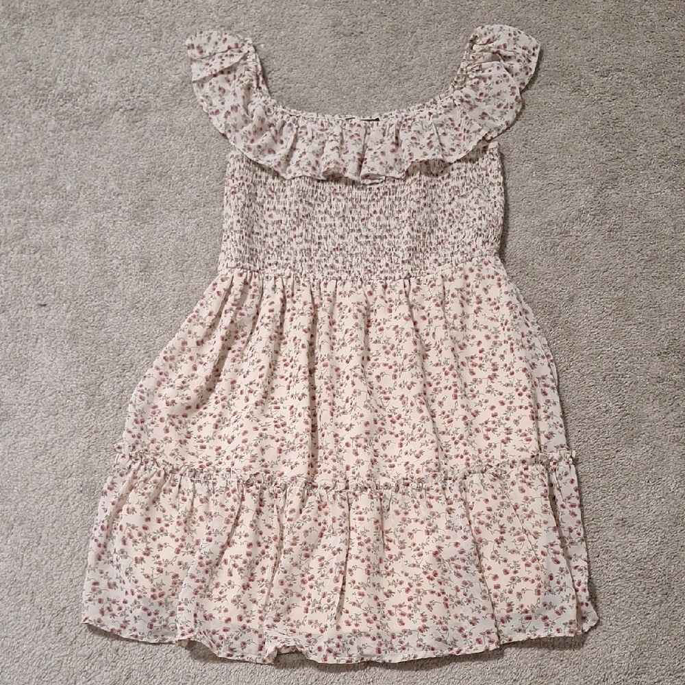 Floral Ruffle Dress